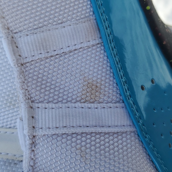 Air Jordans 6 Rings "Blue Fury Cyber Pink" Men's Size 8 - Picture 14 of 16